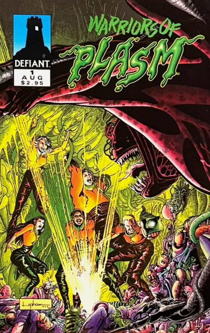 Cover of Warriors of Plasm #1