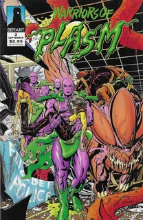 Cover of Warriors of Plasm #2
