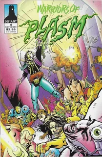 Cover of Warriors of Plasm #4