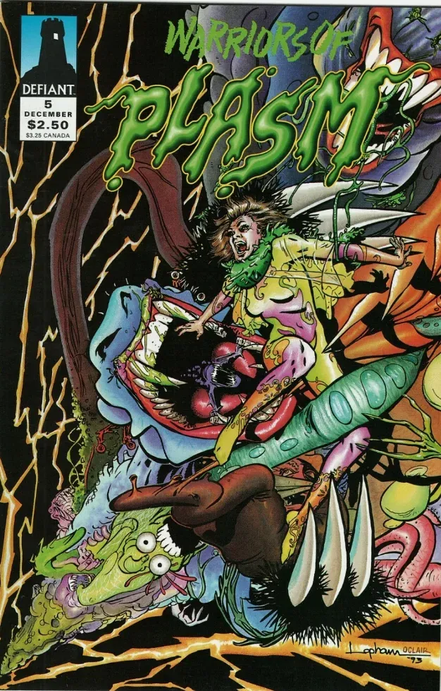 Cover of Warriors of Plasm #5