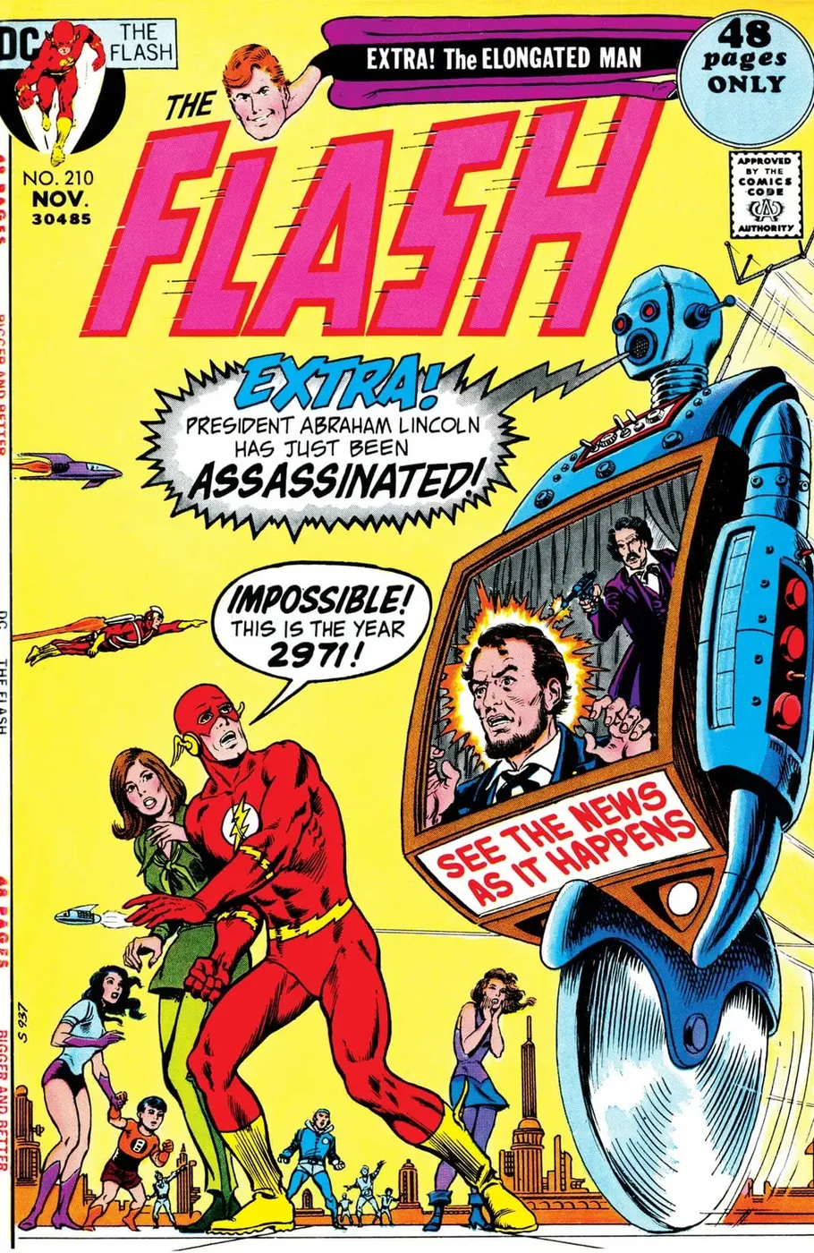 Cover of The Flash #210