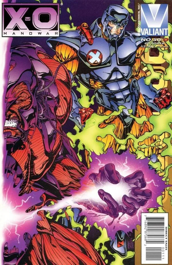 Cover of X-O Manowar #50-O