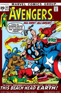 Cover of The Avengers #93