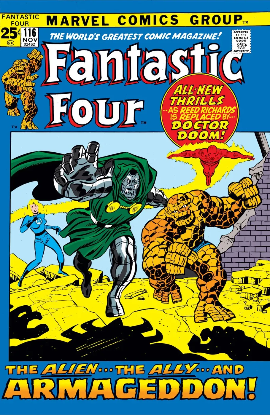 Cover of Fantastic Four #116