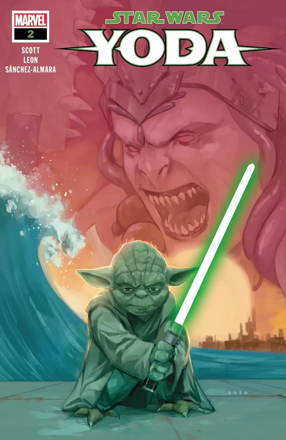Cover of Star Wars: Yoda #2