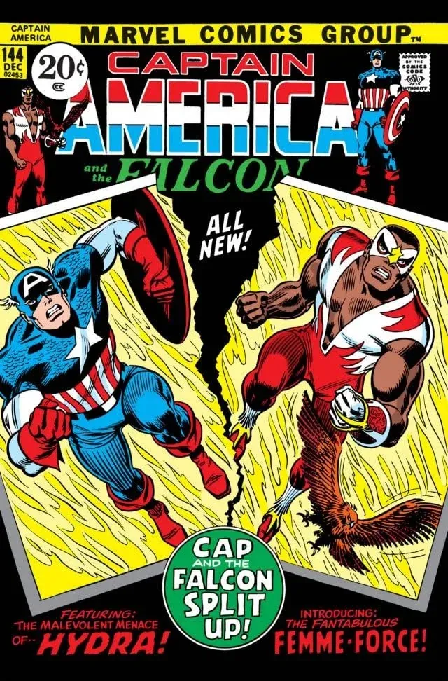 Cover of Captain America #144