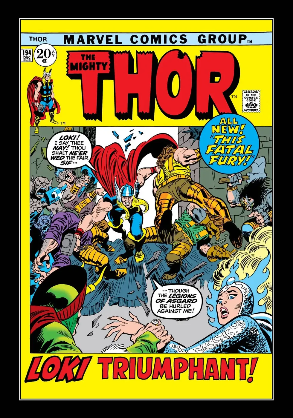 Cover of Thor #194