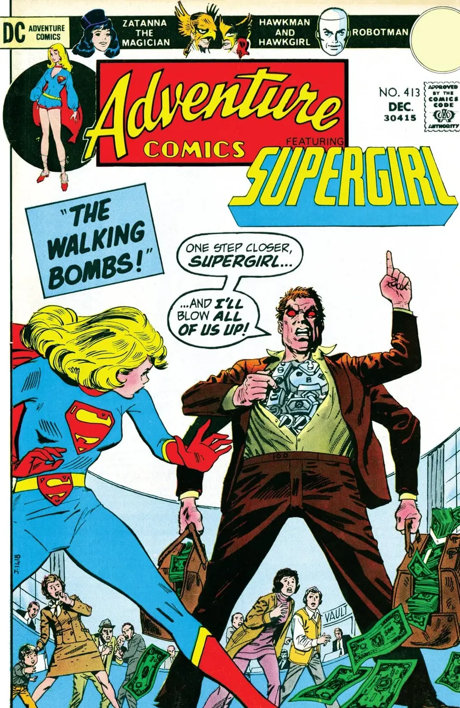 Cover of Adventure Comics #413