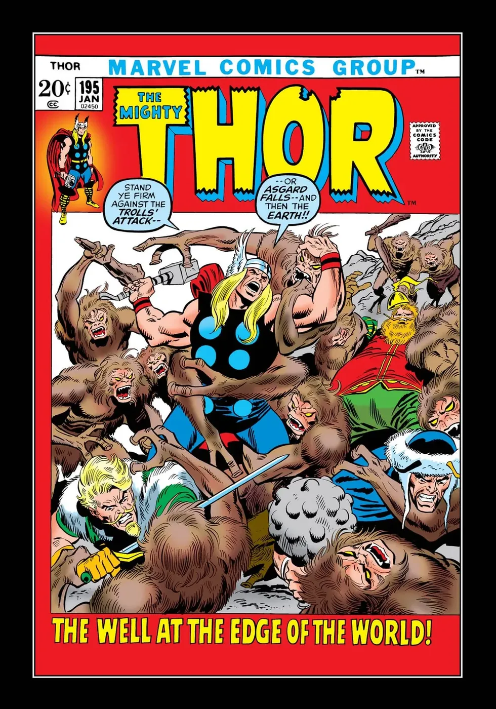 Cover of Thor #195
