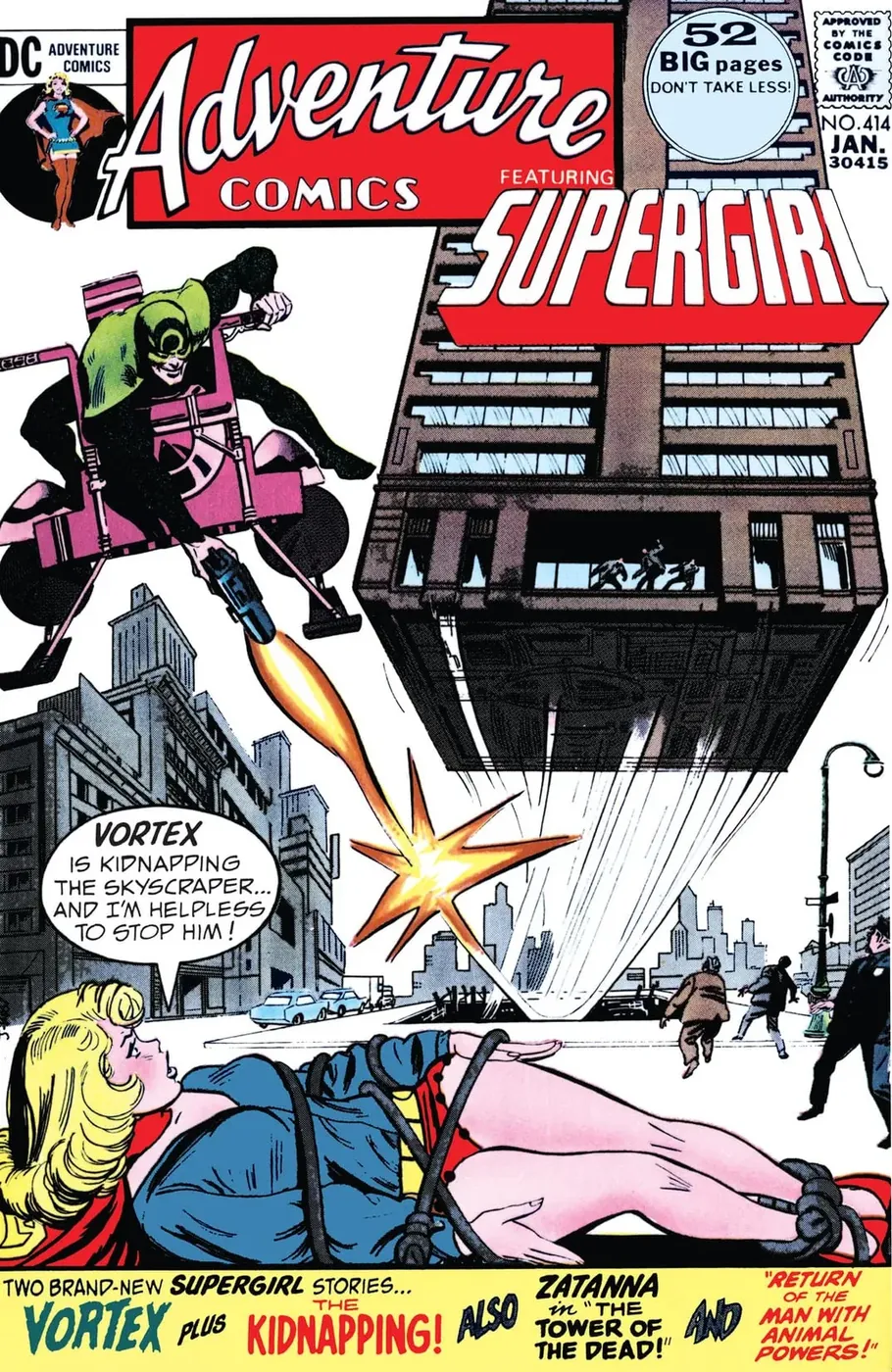 Cover of Adventure Comics #414