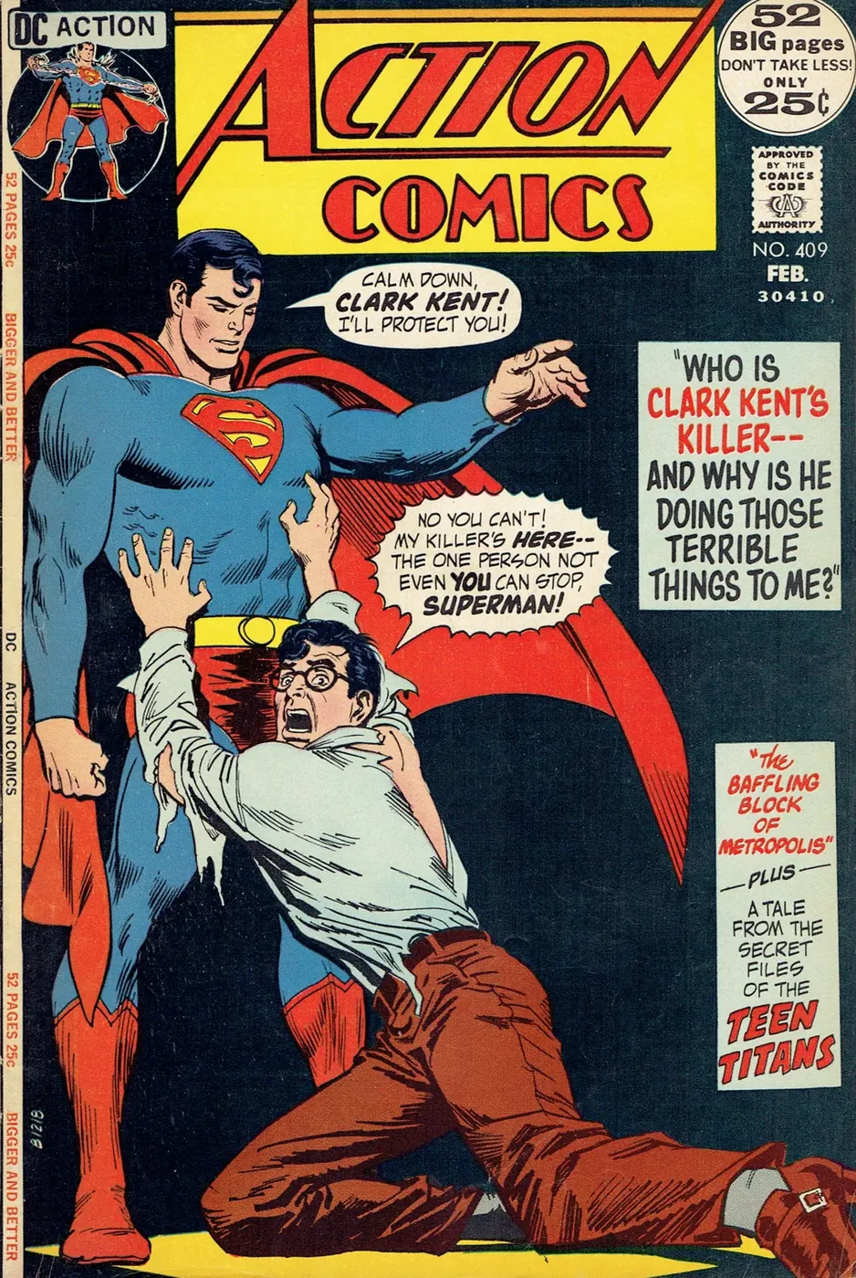 Cover of Action Comics #409
