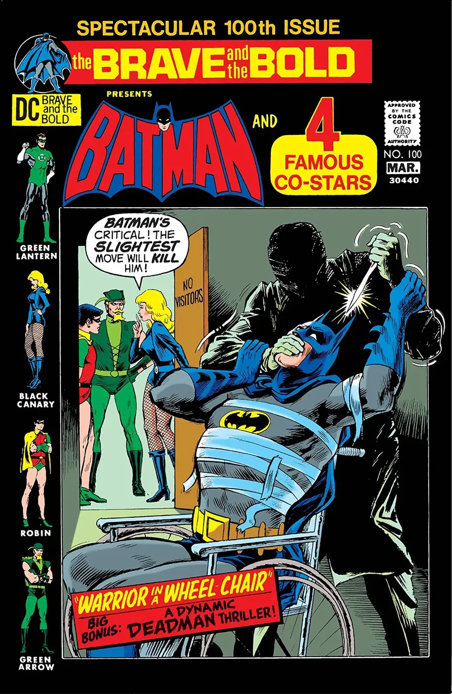 Cover of The Brave and the Bold #100