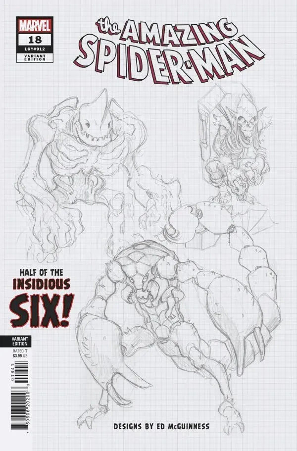 Cover of The Amazing Spider-Man #18 (912)