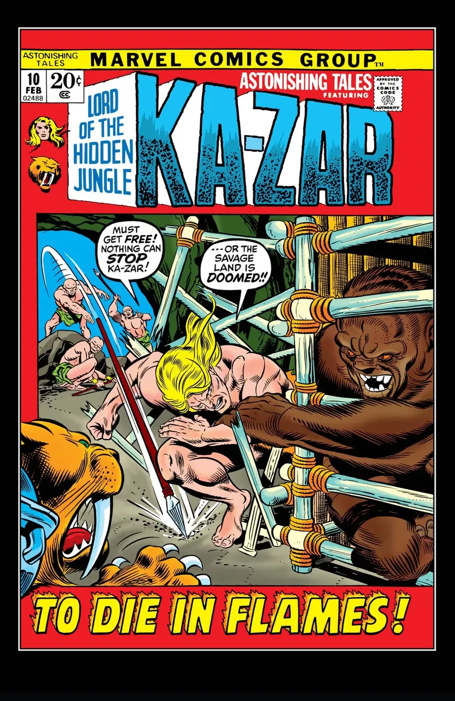Cover of Astonishing Tales #10