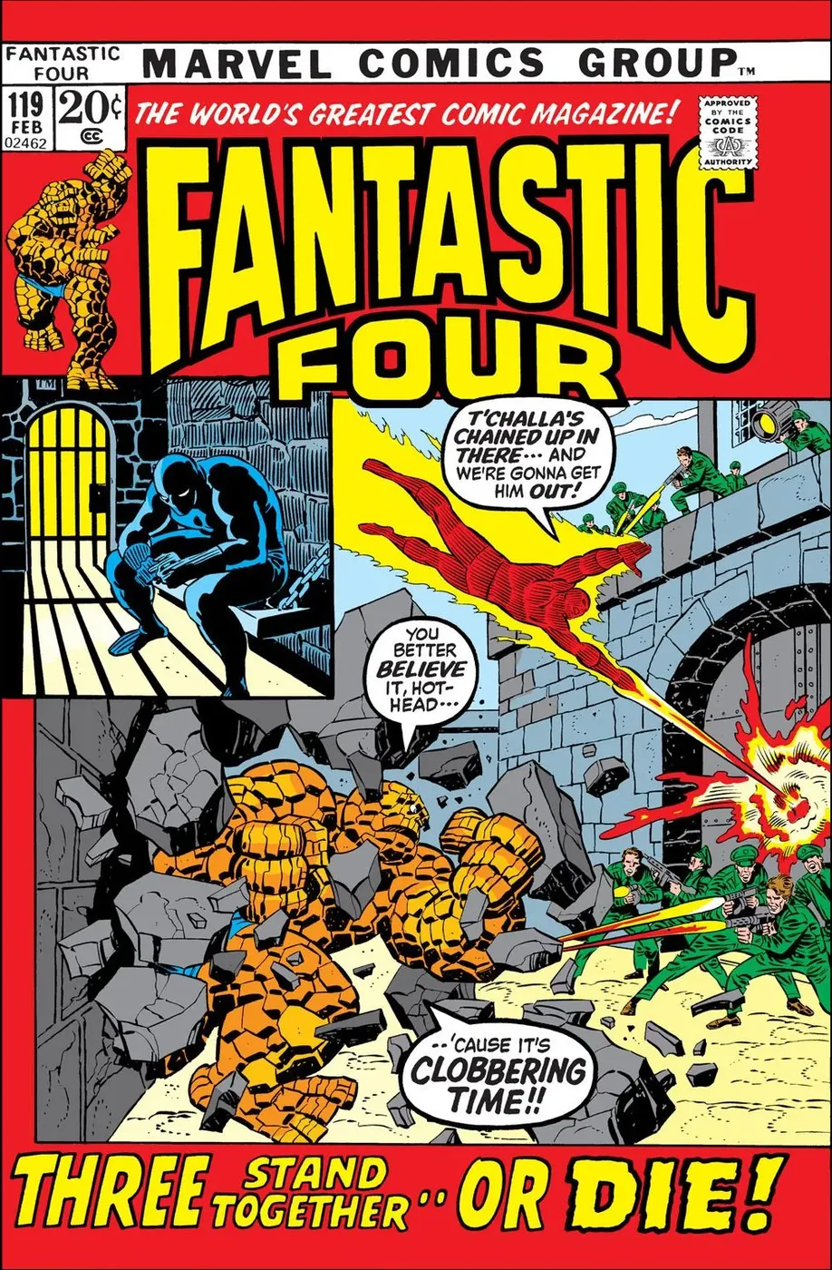Cover of Fantastic Four #119