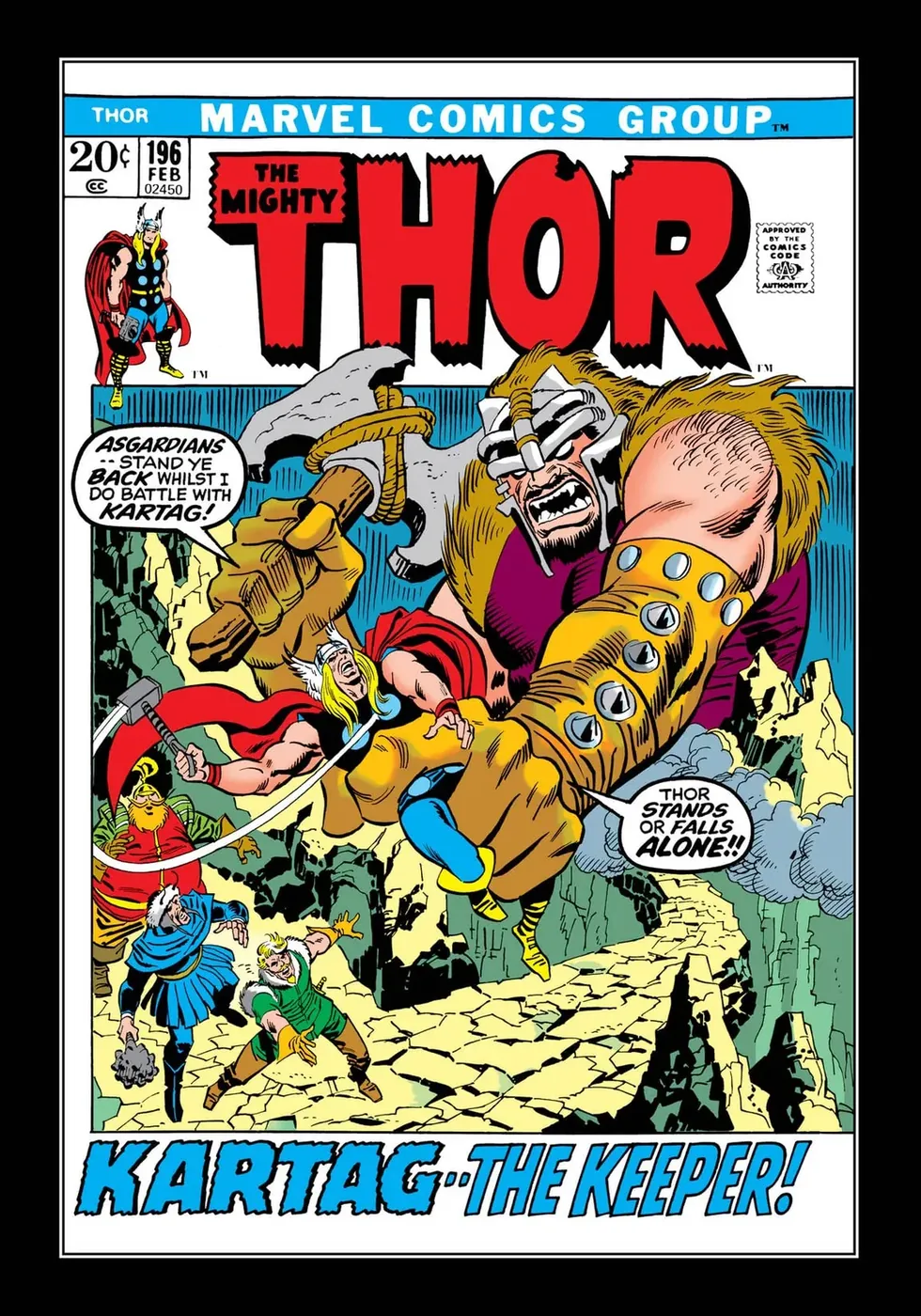 Cover of Thor #196