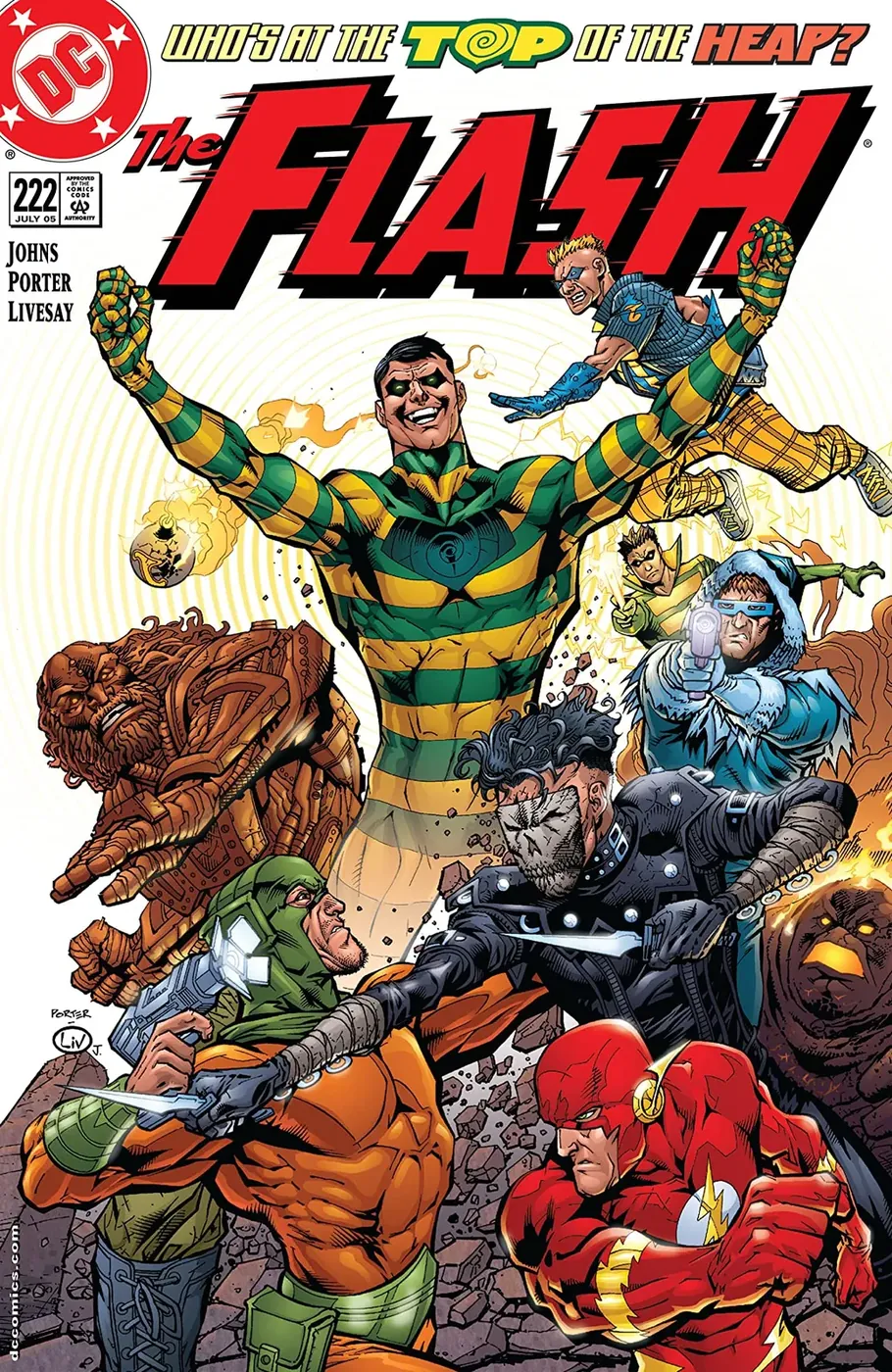Cover of Flash #222