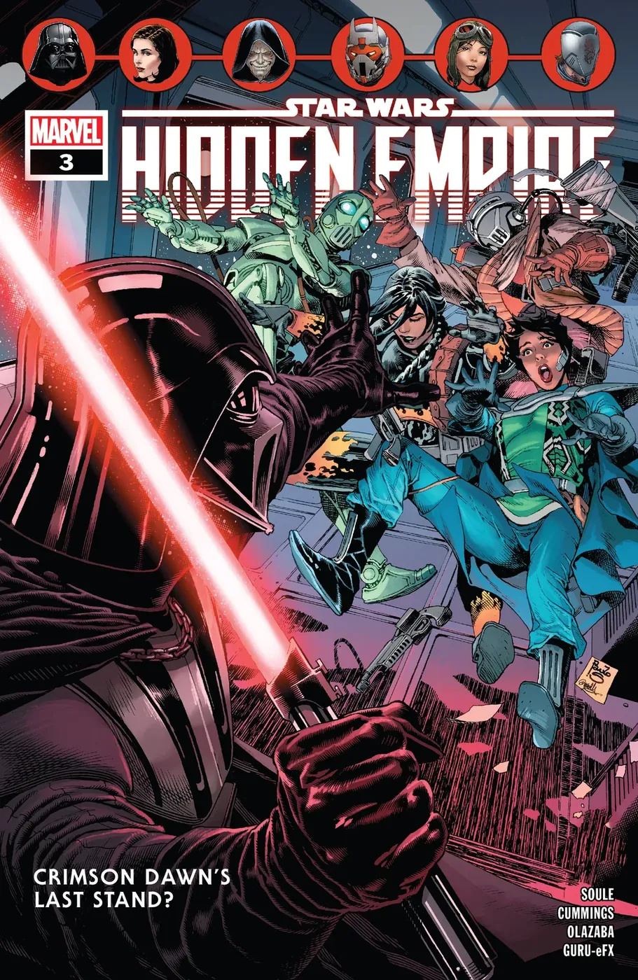Cover of Star Wars: Hidden Empire #3