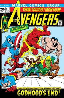 Cover of The Avengers #97