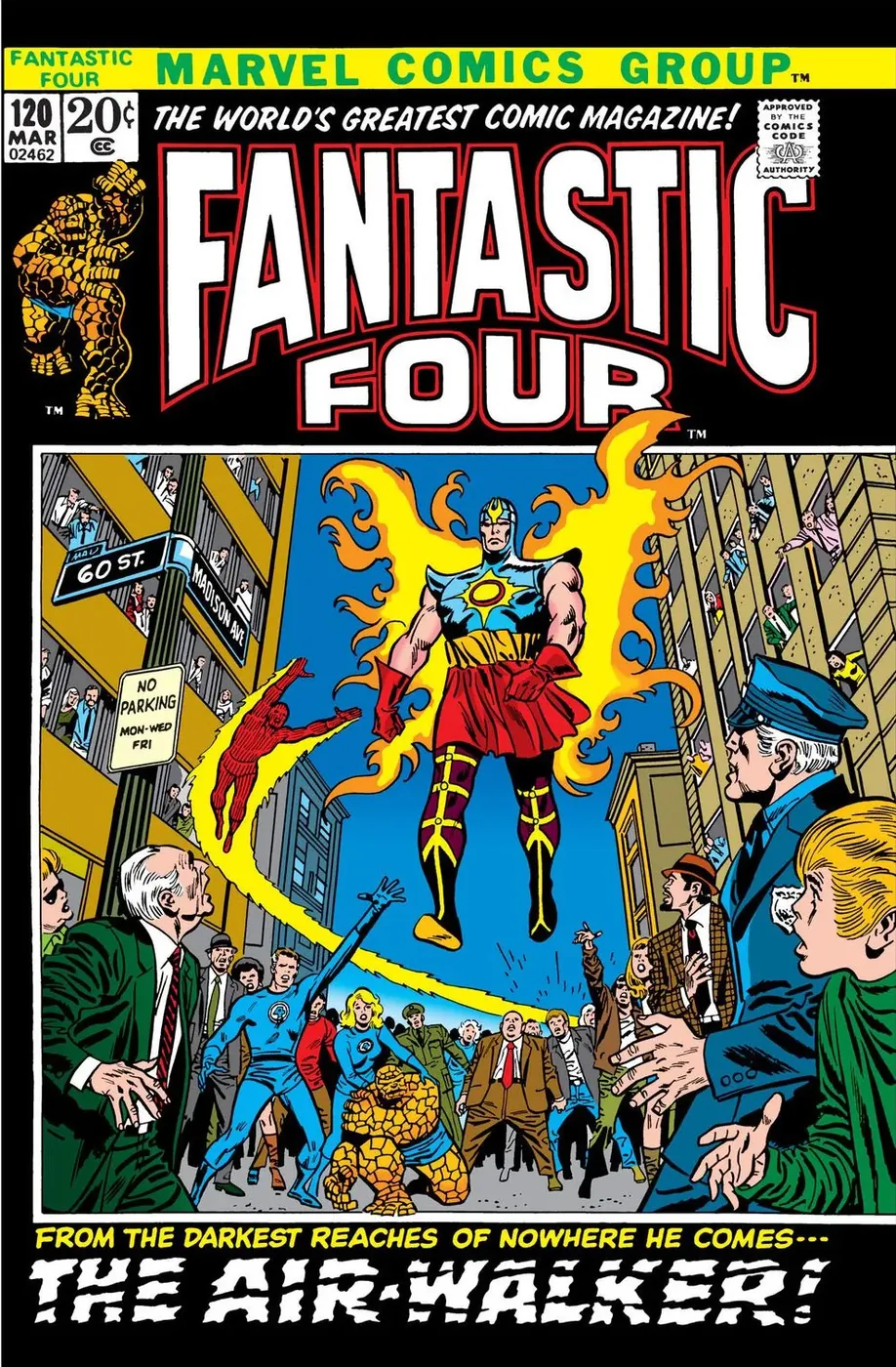 Cover of Fantastic Four #120