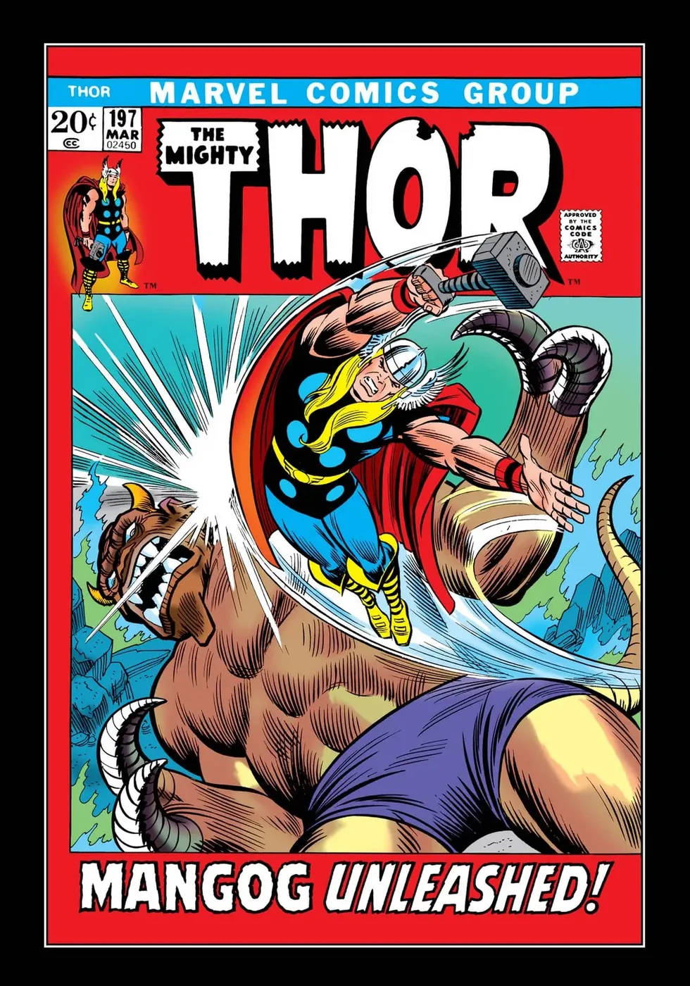 Cover of Thor #197