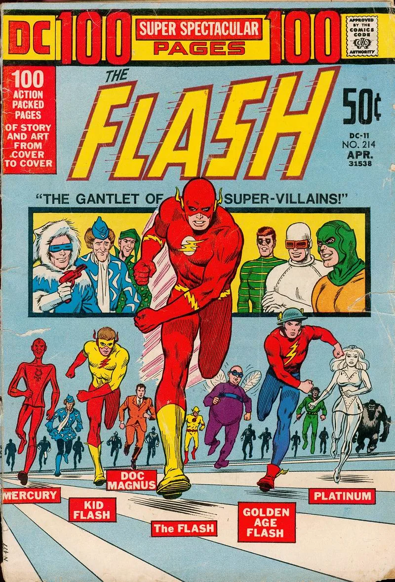 Cover of The Flash #214