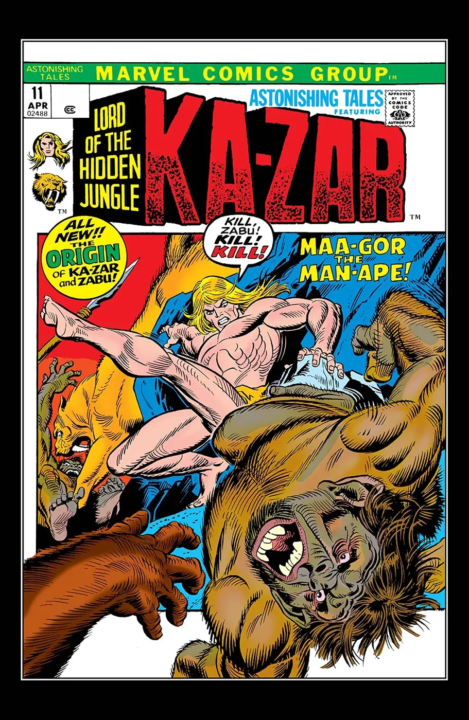 Cover of Astonishing Tales #11