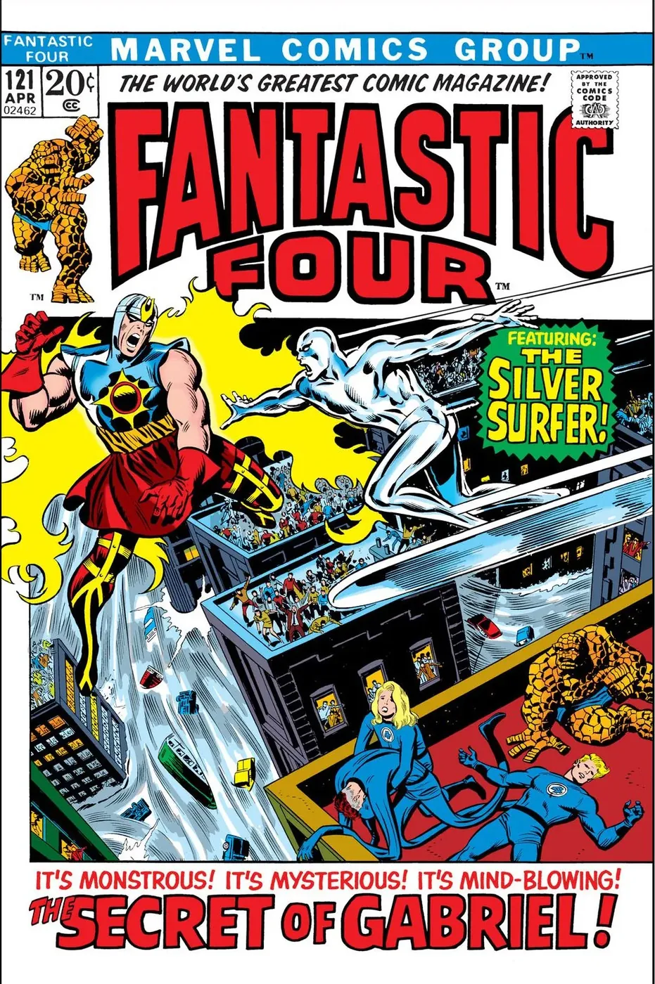 Cover of Fantastic Four #121