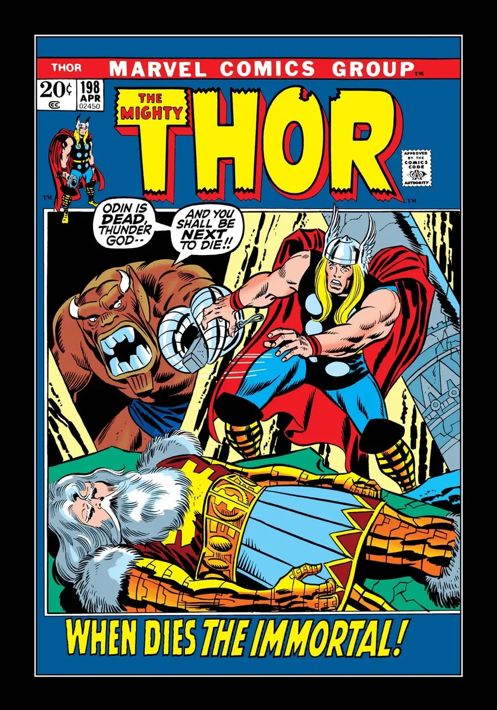 Cover of Thor #198