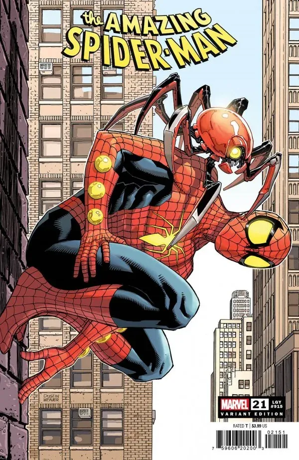 Cover of The Amazing Spider-Man #21 (915)