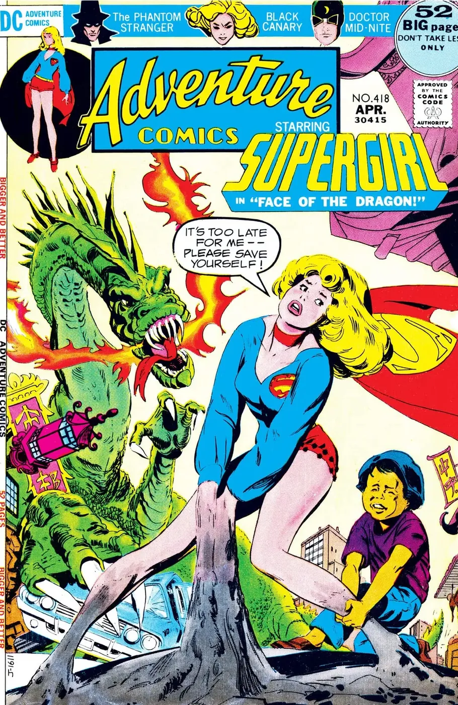 Cover of Adventure Comics #418