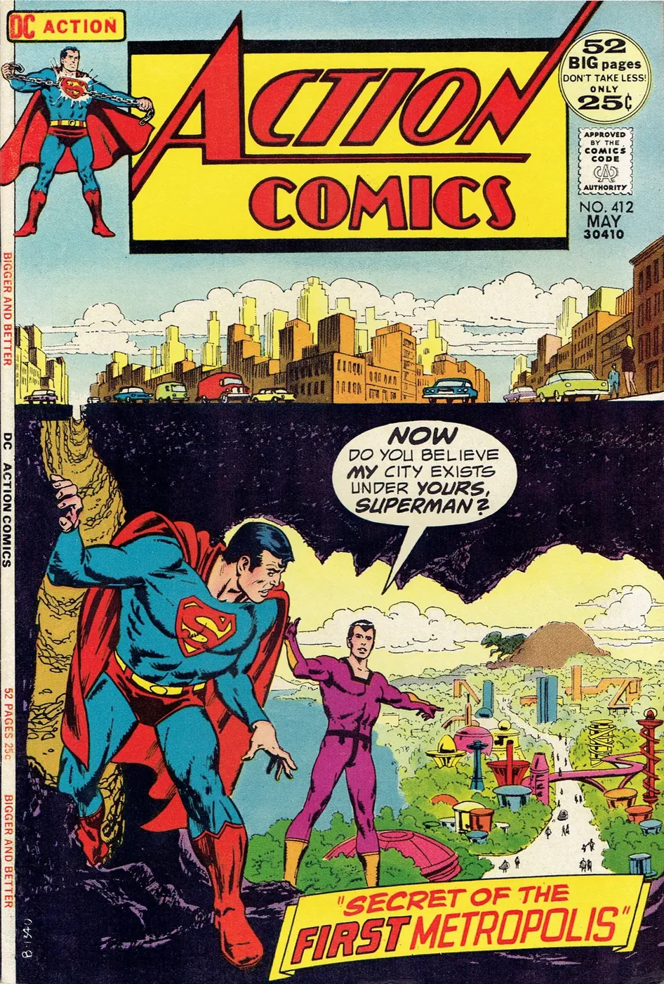 Cover of Action Comics #412
