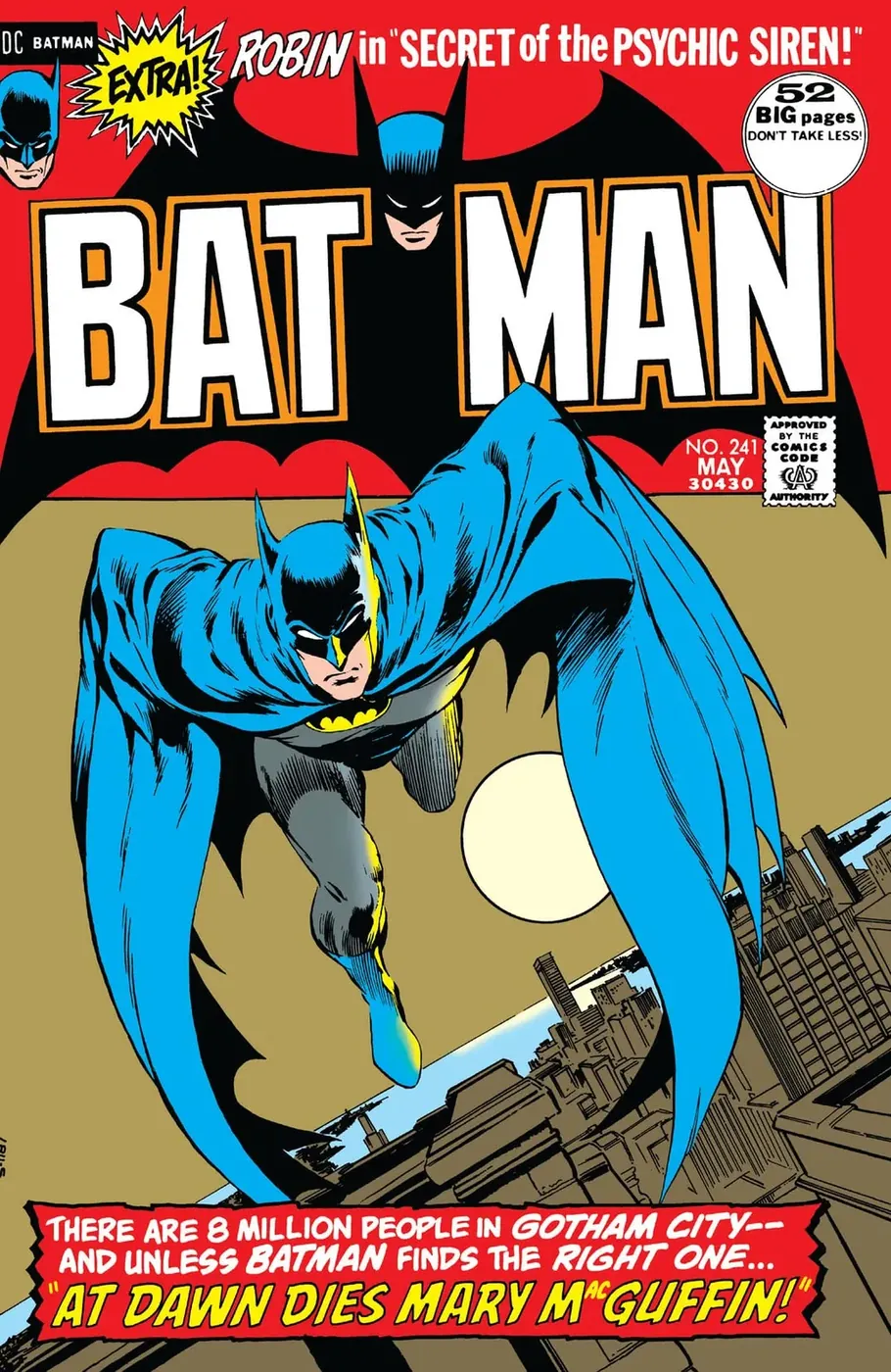 Cover of Batman #241