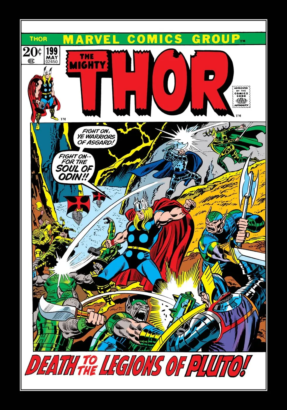 Cover of Thor #199