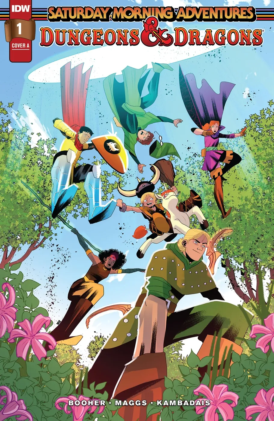 Cover of Dungeons & Dragons: Saturday Morning Adventures #1