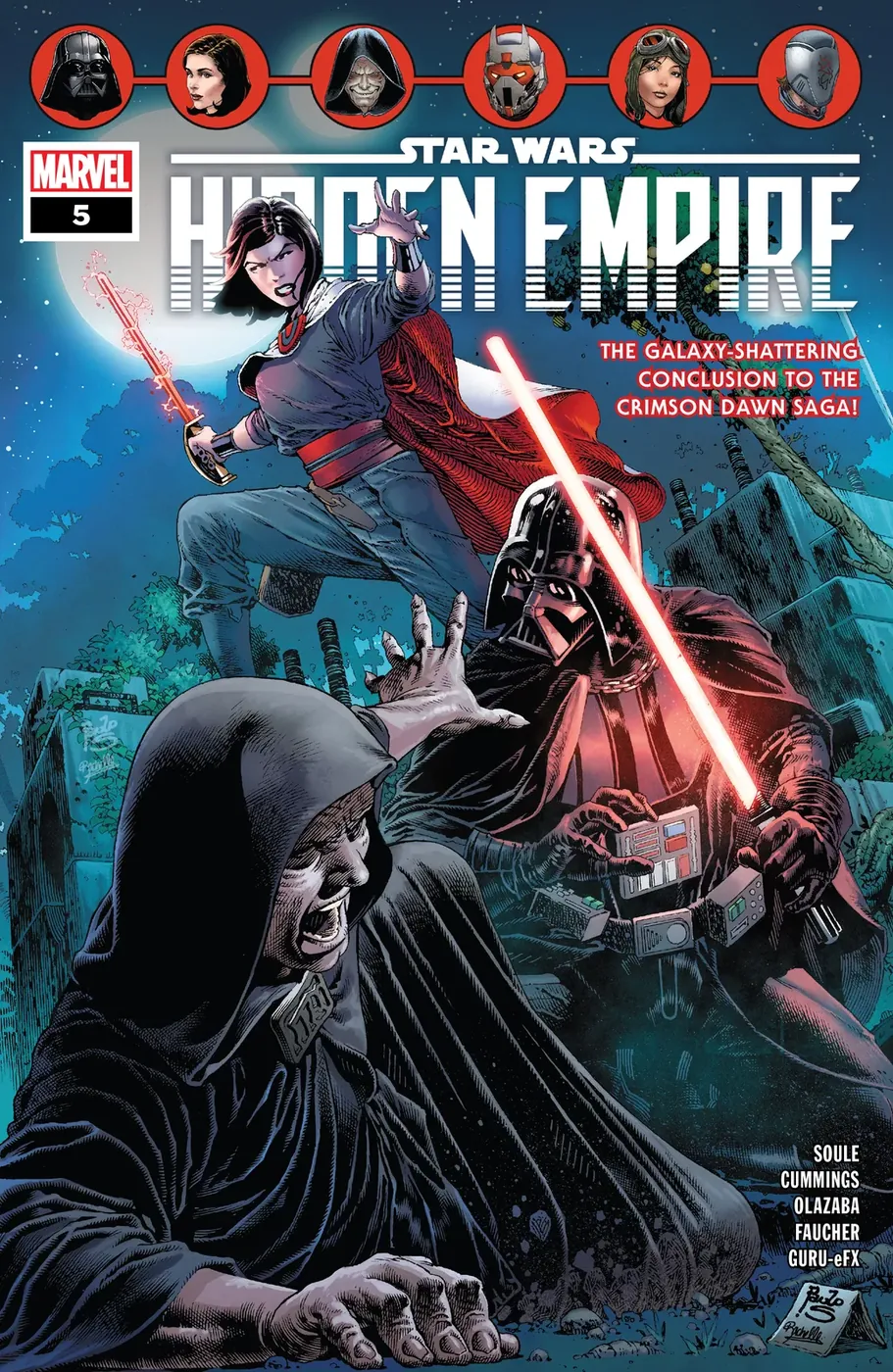 Cover of Star Wars: Hidden Empire #5