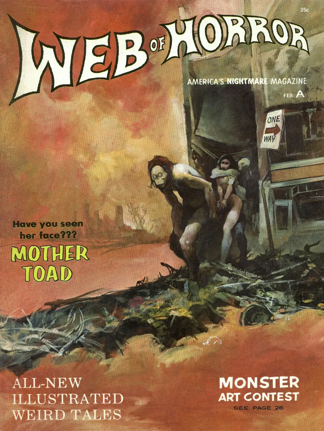 Cover of Web of Horror #2