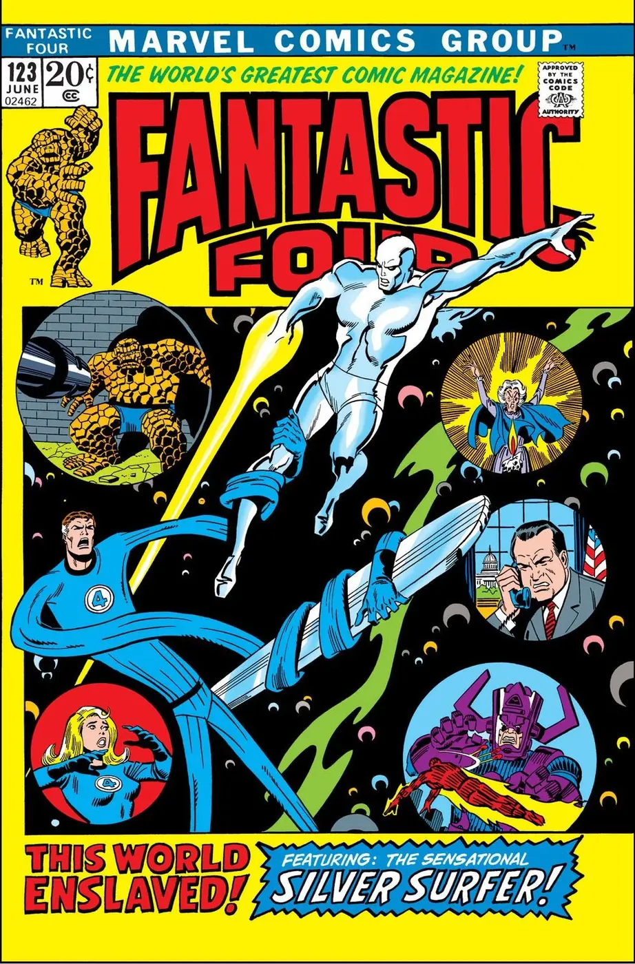 Cover of Fantastic Four #123