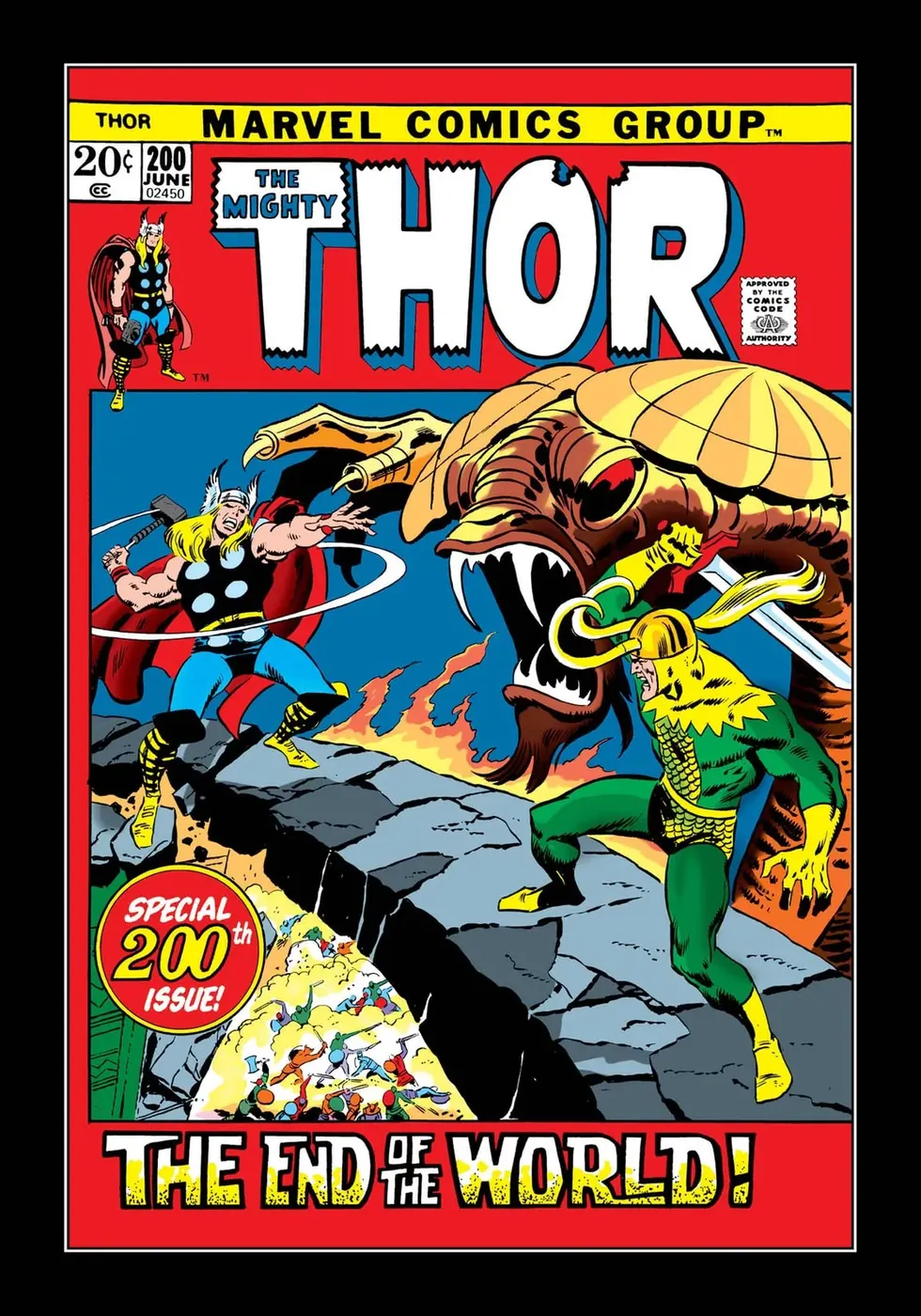 Cover of Thor #200