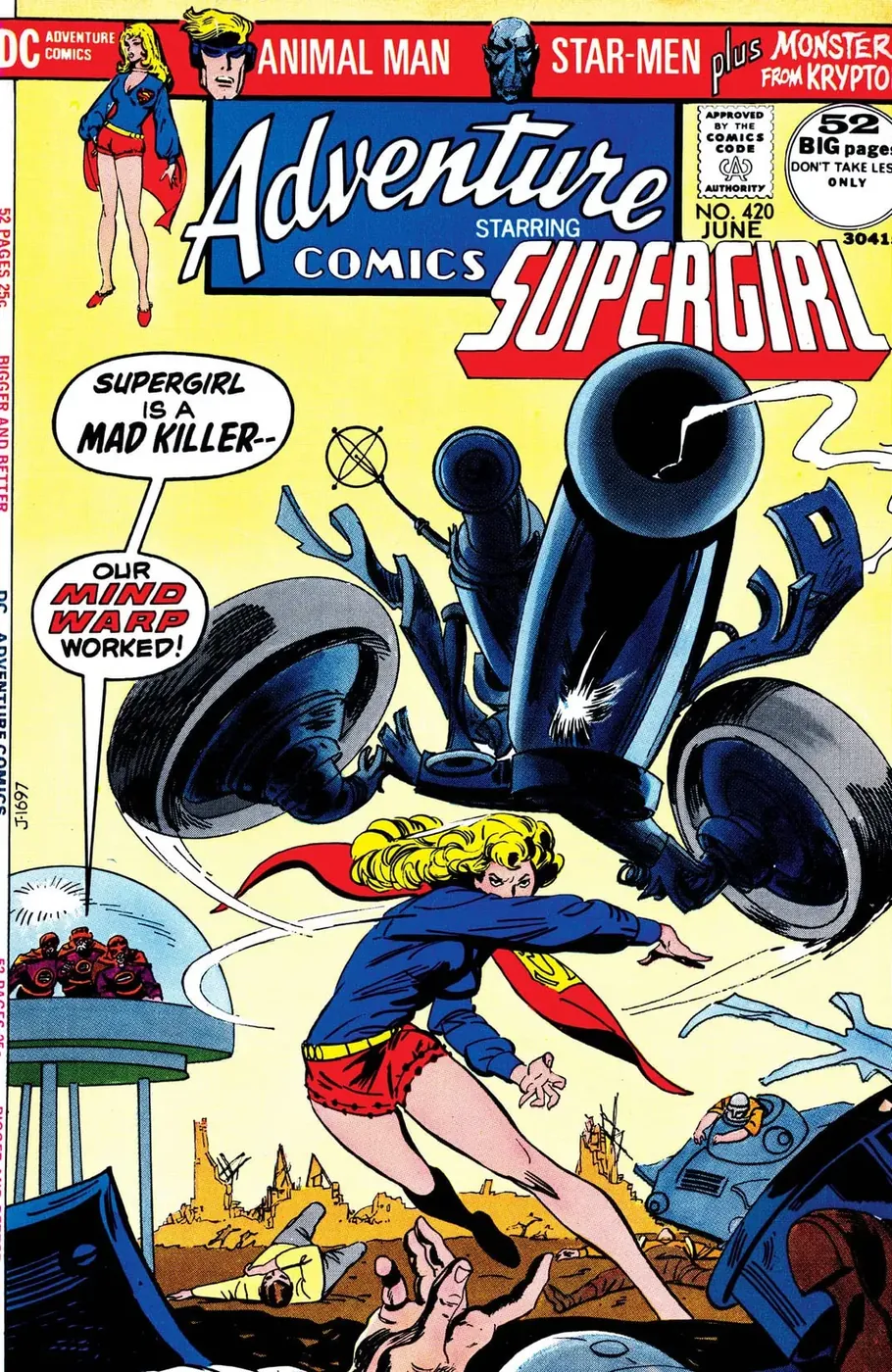 Cover of Adventure Comics #420