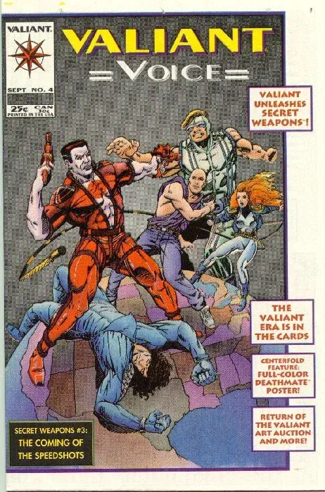 Cover of Valiant Voice #4