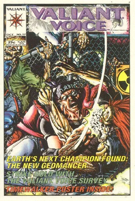 Cover of Valiant Voice #17