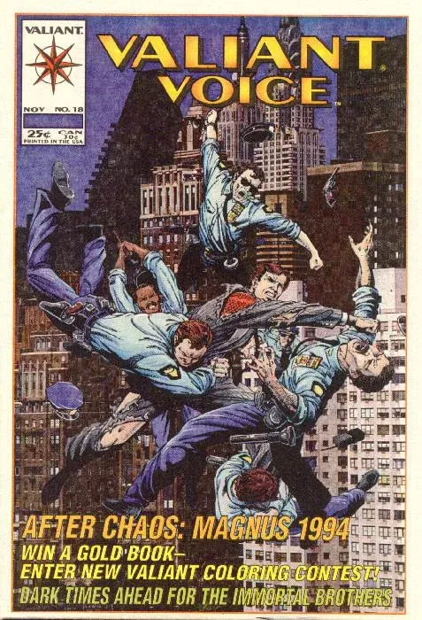 Cover of Valiant Voice #18