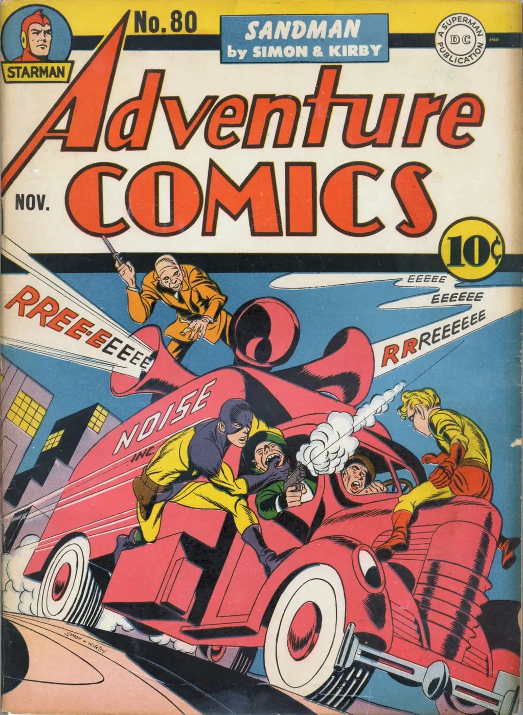 Cover of Adventure Comics #80