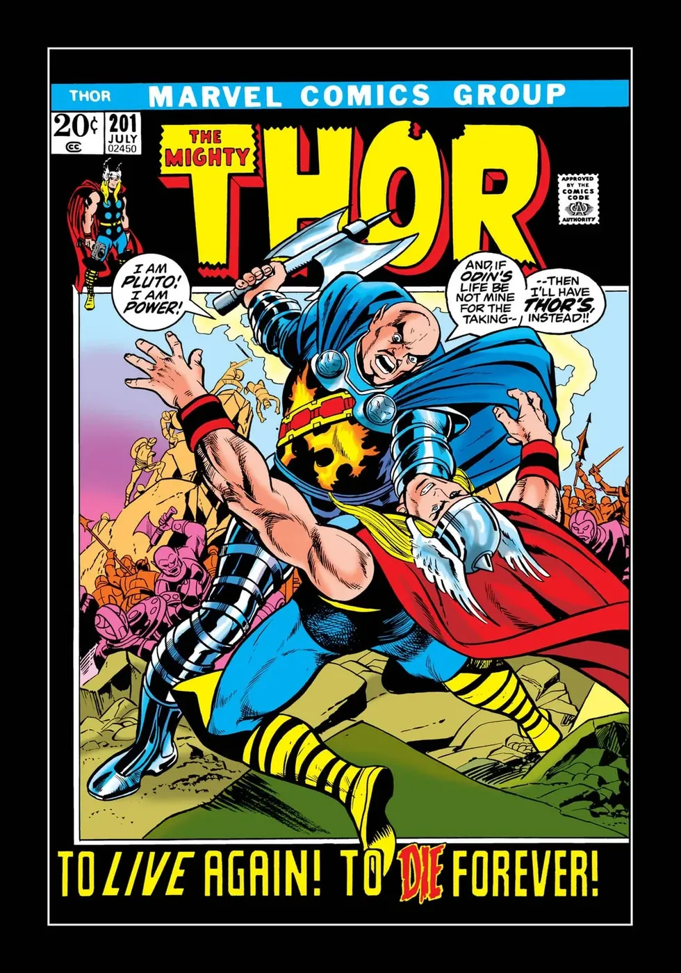 Cover of Thor #201