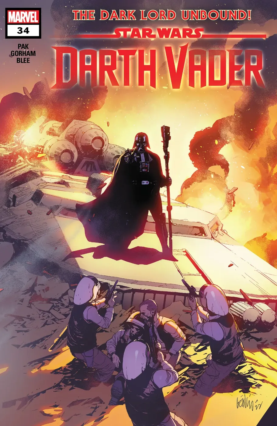 Cover of Star Wars: Darth Vader #34