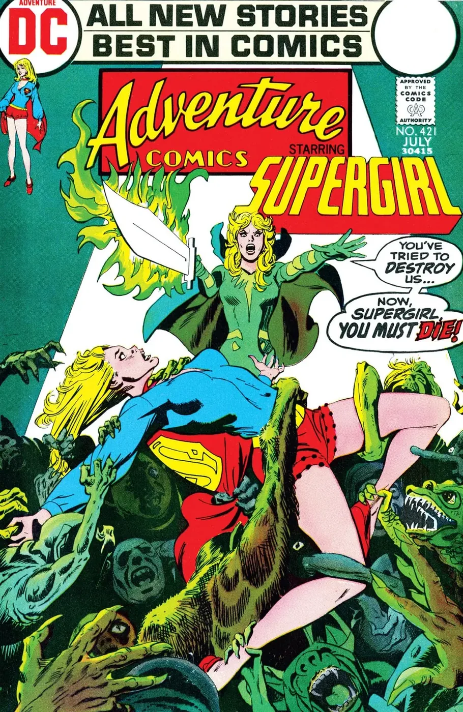 Cover of Adventure Comics #421