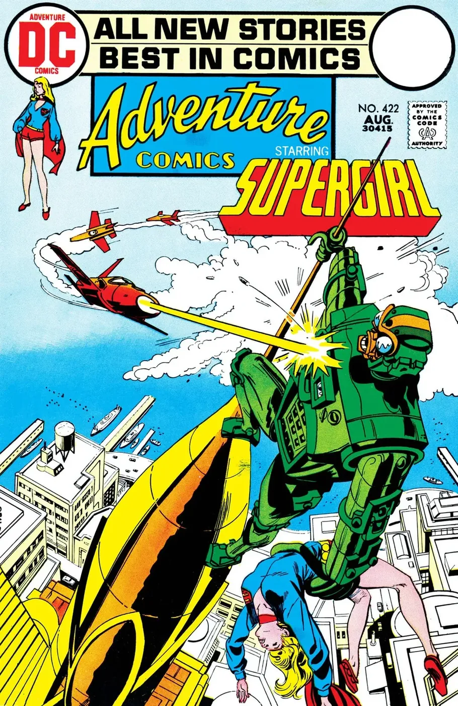 Cover of Adventure Comics #422
