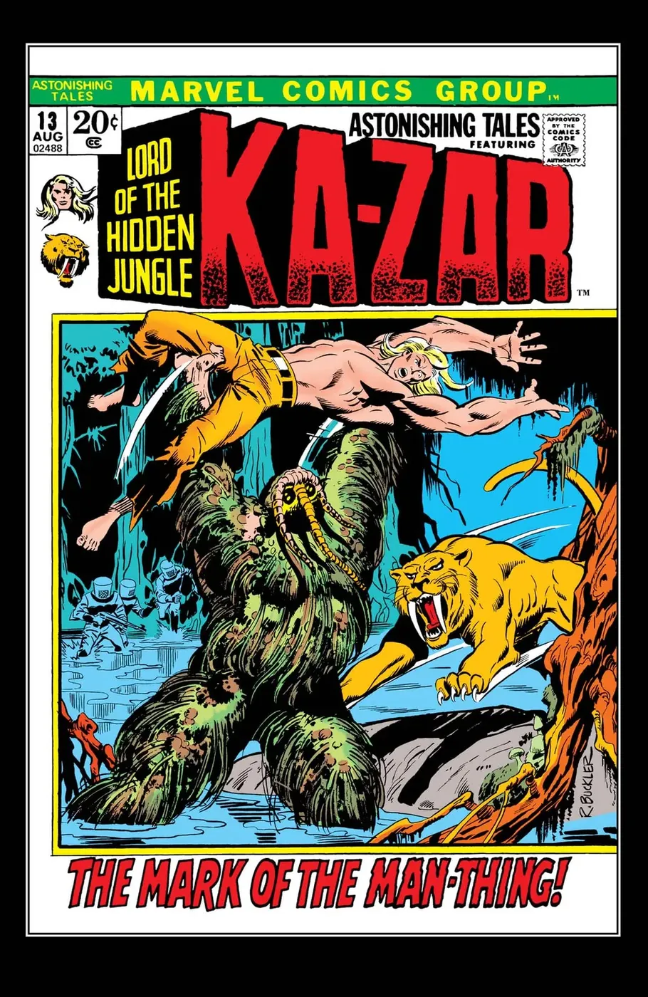 Cover of Astonishing Tales #13