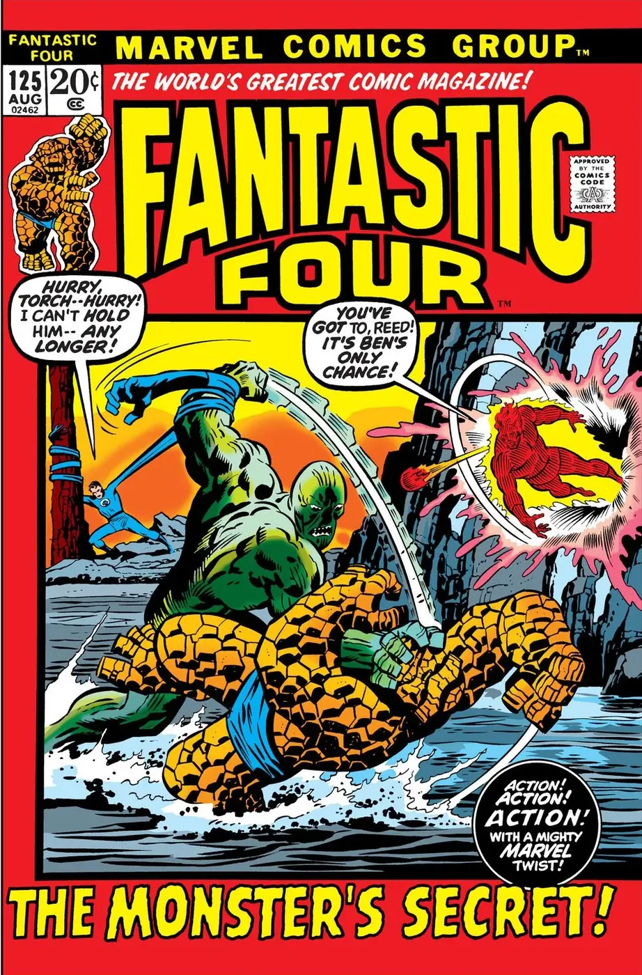 Cover of Fantastic Four #125